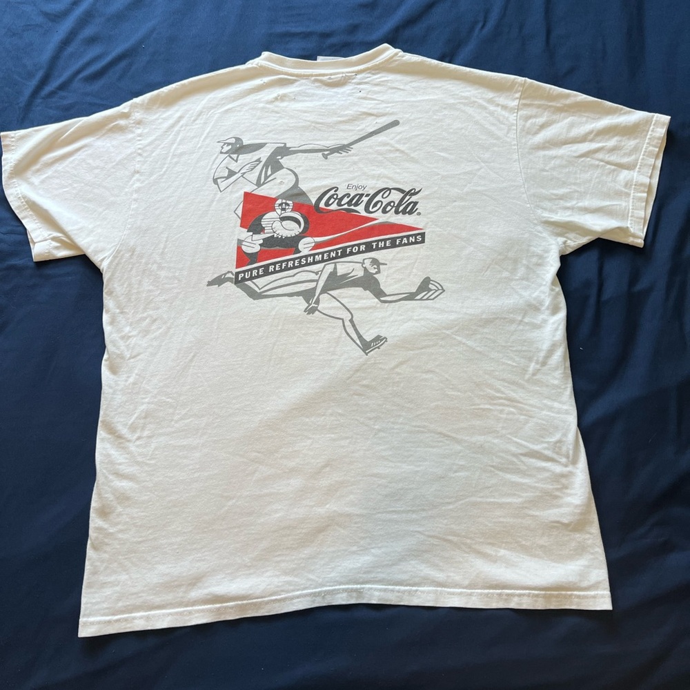 Vintage Coca-Cola Baseball T-Shirt Size L